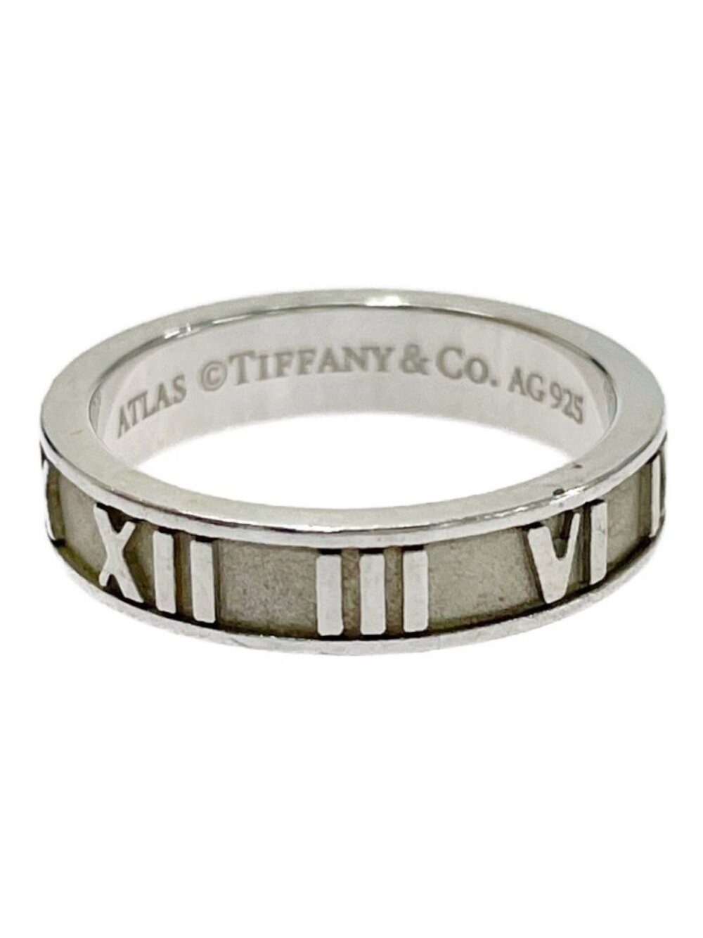 Tiffany & Co Silver Atlas Ring